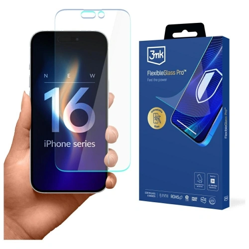 Buy 3MK FlexibleGlass Pro Apple iPhone 16 Pro - 3MK16578 - {ean13} - Home Screen Store Europe